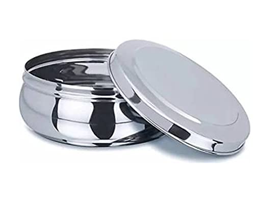 Image of BLeaf- Stainless Steel-1 Container Lunch /Tiffin Box Without Clip-Food Grade 1 Tier (700ml)