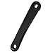 Crank Arm, Universal 170mm Aluminum Alloy Lightweight Left Single Chain Crank Arm Replacement Accessory(Hole-Black)