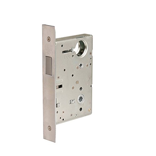 CORBINRUSSWIN ML2012-630-LC 630 Satin, Lever Mtse Deadbolt, 12-Deadlock-F16, Steel; Stainless Steel