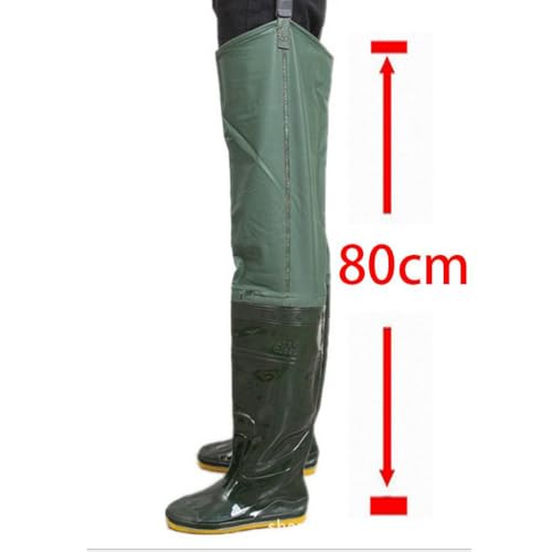 Pesca con mosca con vadeador impermeable stockingfoot y botas de pesca de suela suave 6
