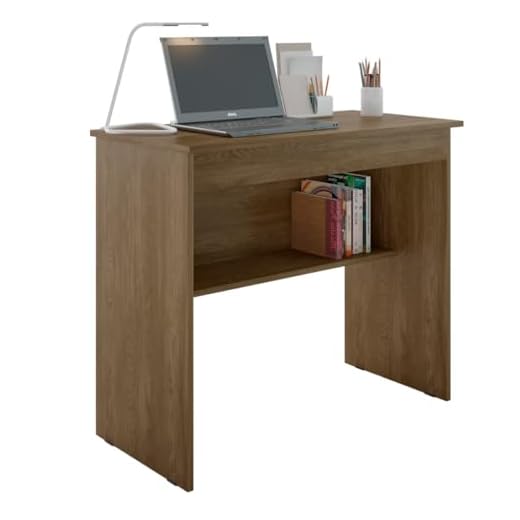 Escrivaninha Vitoria 6011 Home Ofice Prática 1 Gaveta (Canela)
