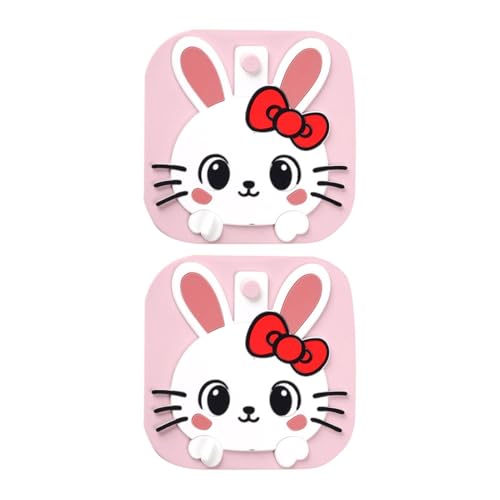 Protection de vidange silicone lapin anti-odeur pour douche et baignoire - 2