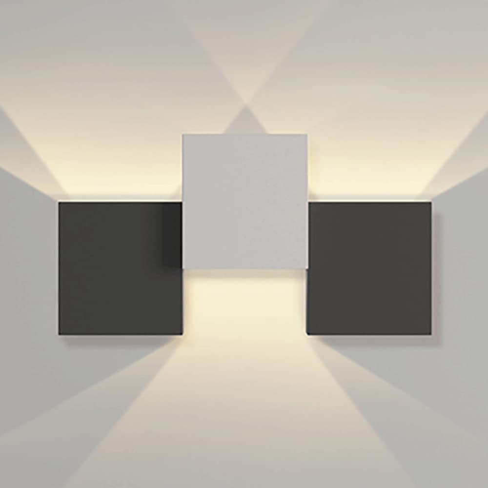 Luces de pared rectangulares LED para iluminar la cabecera del dormitorio y crear ambientes
