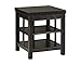 Ashley Furniture Signature Design - Gavelston Square End Table Rubbed, Black