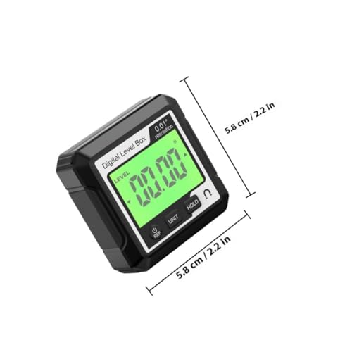 Inclinomètre compact précis avec écran LCD rétroéclairé - 2