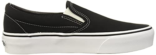 Vans Women's Low-Top Loafer Flat, Black Black Blk, 6 #TOP5