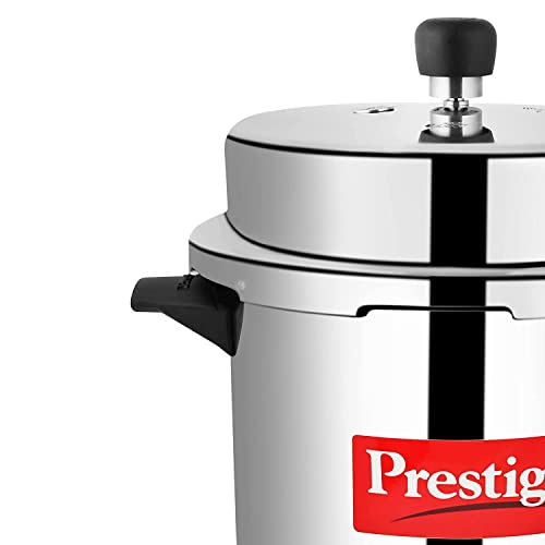 Image of Prestige Popular Aluminium Outer Lid Pressure Cooker, 6 Litres, Silver