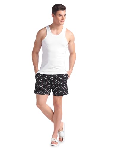 Image of U.S. Polo ASSN. Men's I661 Round Neck Cotton Jersey Vest - Pack of 1