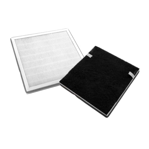 Trade-Shop Juego de filtros (prefiltro + filtro HEPA + filtro de carbón activo) para Beurer LR200 LR-200, LR210 LR-210 (sustituye a 660.04)