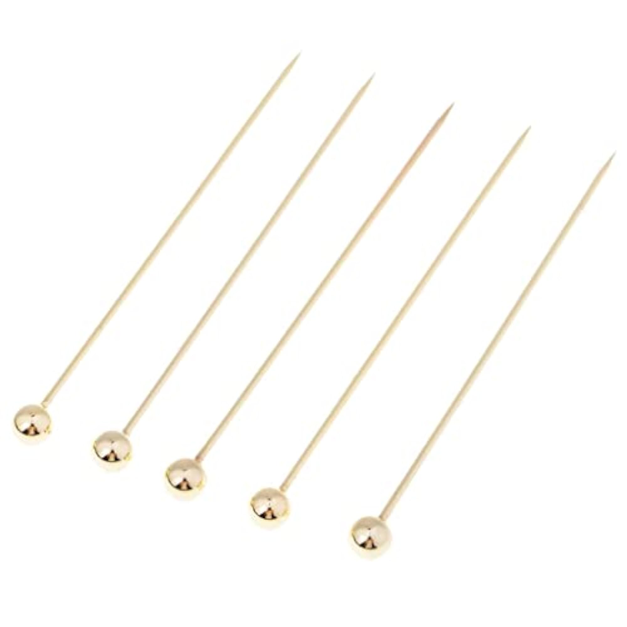 5Pcs/Set Stainless Steel Cocktail Picks Bar Tools