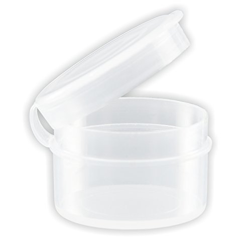 Set di 12 barattolini rotondi con coperchio