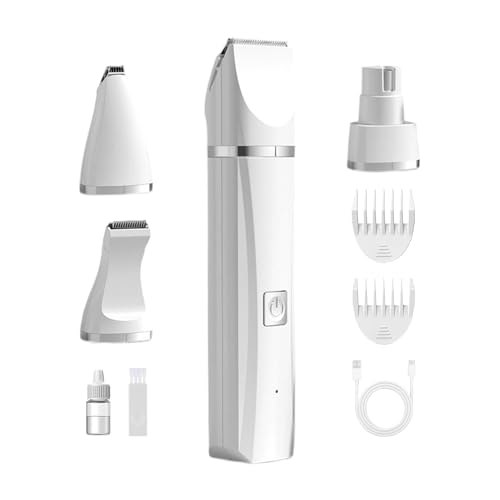 Kit de toilettage pour chats et petits chiens avec ponceuse sans fil