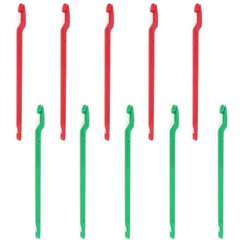 CHIETAO 10Pcs Fishing Unhooking Disgorger Portable Hook Extractor Plastic Fish Hook Remover for Rock Fishing Sea Fishing Freshwater Fishing Cover