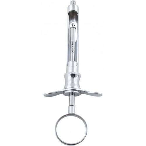 SurgiMac Cook-Waite Type 1.8cc Aspirating Syringe, Dental Anesthetic Syringe, Professional Instrument