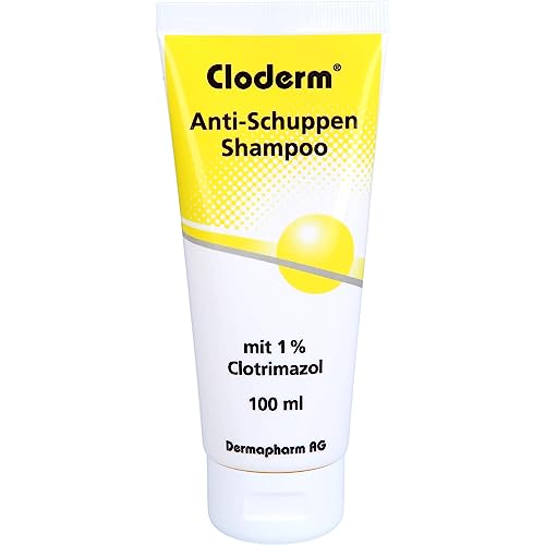CLODERM Anti Schuppen Shampoo 100 ml Zur Reduzierung von Schuppenbildung und Juckreiz