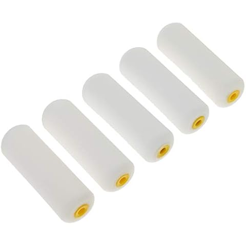FoamPRO 163-P, 165-5 | 4” Fine Finish Foam Roller Refills (5 Pack) | Foam Paint Roller Covers | Home Painting Supplies & Paint Tools Cover