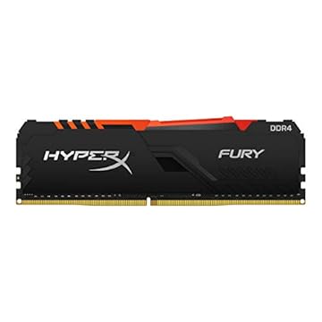 HX436C18FB3A/32 - Memória HyperX Fury RGB de 32GB DIMM DDR4 3600Mhz 1,2V para desktop