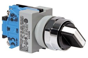 Idec 2-Pos 1NO/1NC Sel Switch 1, Rotary, Black
