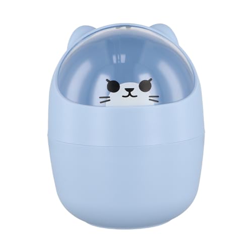 Catime Schreibtisch Mülleimer Niedlich, Süße Mini Kleiner...