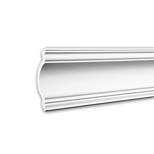 Corniche flexible 150117F pour habiller un mur courbe