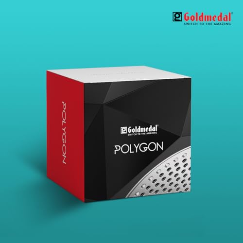 Image of Goldmedal Polygon Door Bell | Wired Electronic Door Chime | Calling Bell For Home | Door Bell for Office, School | Single Tone Door Bell | Easy to Install | for Home, Office, School & Hotel Rooms| Single Tone Door Bell | Durable Build