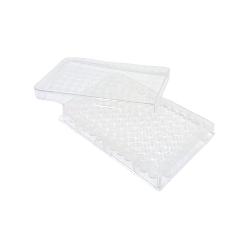 SPL 96 placa de pozo, PS, 96 pozos, cultivo de tejidos tratado, fondo plano estéril, caja de 50