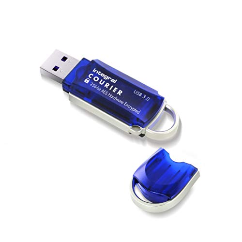 Integral Courier USB-Stick USB3.0 16GB mit 256 Bit AES Verschlüsselung, FIPS 197 zertifiziert