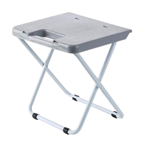 Tabouret d'extérieur léger et pliable avec base antidérapante pour camping - 2