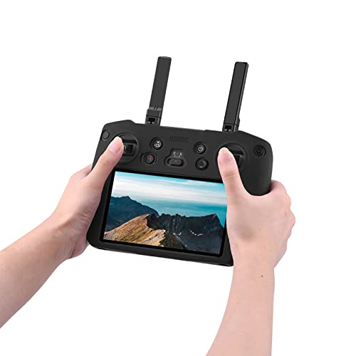 Ifotime Silicone Case Cover Sleeve Protective Accessories Compatible With Mavic 3 Rc Remote Controller Phone Controller Holder Pro Controller (Black-A, One Size) #TOP2