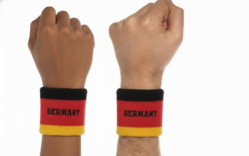 Image of Suddora Country Headband & Wristbands Set (Includes 2 Wrist & 1 Head Sweatband), Highly Moisture Wicking