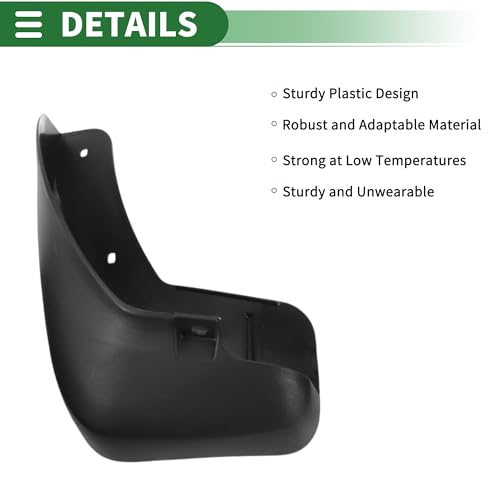 Image of Motoforti Mud Flaps Splash Guards Mud Guards for Chevrolet Captiva 2009-2019 W /Mount Accessories
