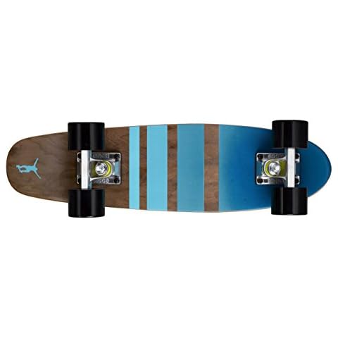 Ridge Skateboards 22" Mini Cruiser en Arce Oscuro Completa Cover