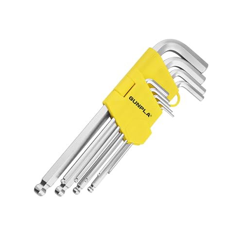 Gunpla 9-Piece Ball End Hex Key Set 1.5-10mm