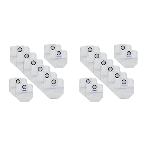 SteFik 20X �����p�_�X�g�o�b�O Ecovacs Deebot X1 Omni/Turbo ���{�b�g�|���@�A�A�N�Z�T���[�|���@�ɑΉ�