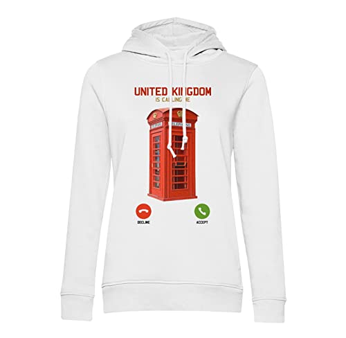 Sweat à capuche United Kingdom vêtement London imprimé original hoodie rouge