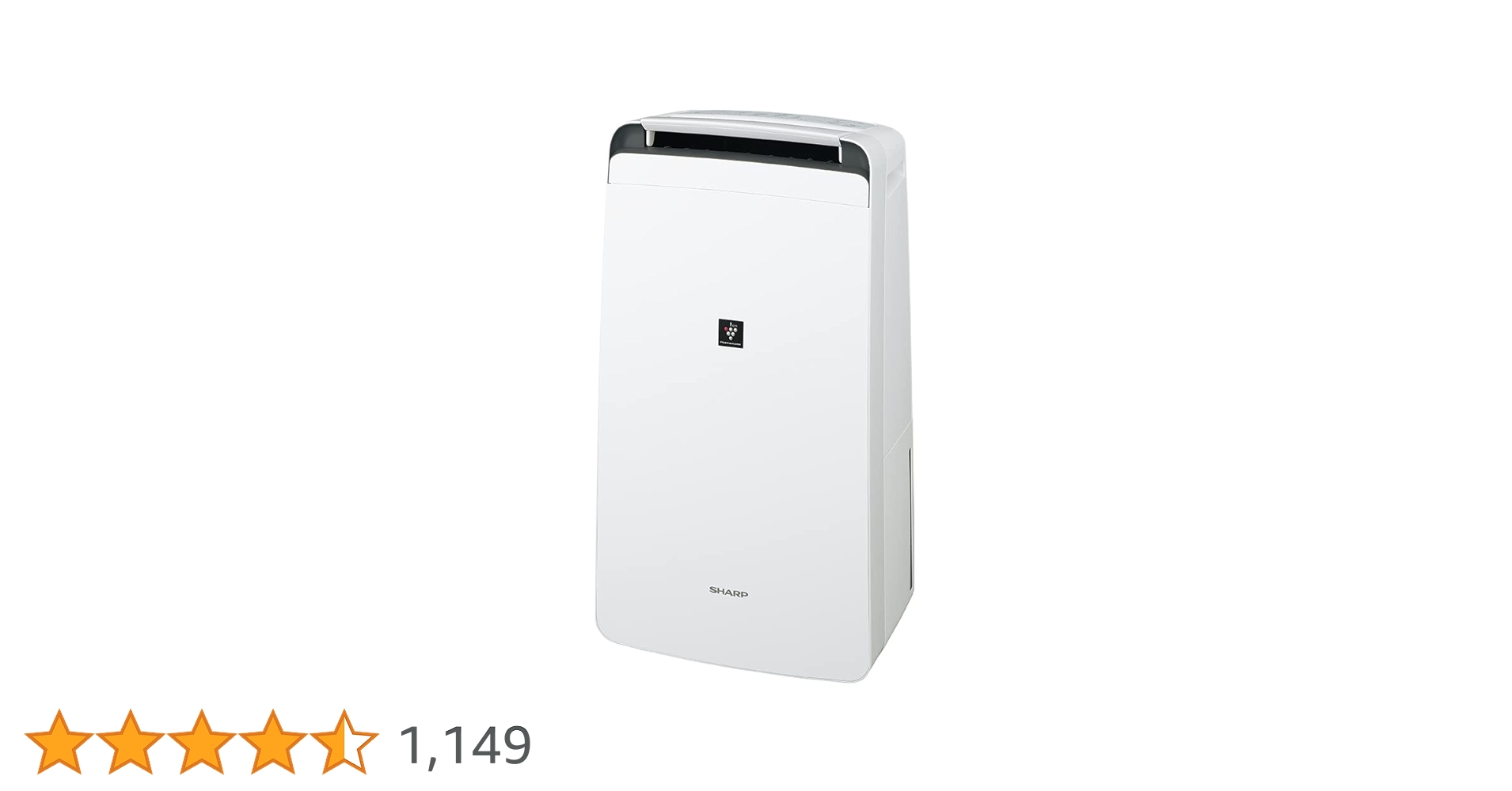 Amazon | シャープ 衣類乾燥 除湿機 CV-P120-W プラズマクラスター