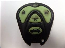 Avital 1x EZSDEI474S Factory OEM KEY FOB Keyless Entry Remote Alarm Replace, 4 BTN, 30-50 Feet Range, Physical Buttons