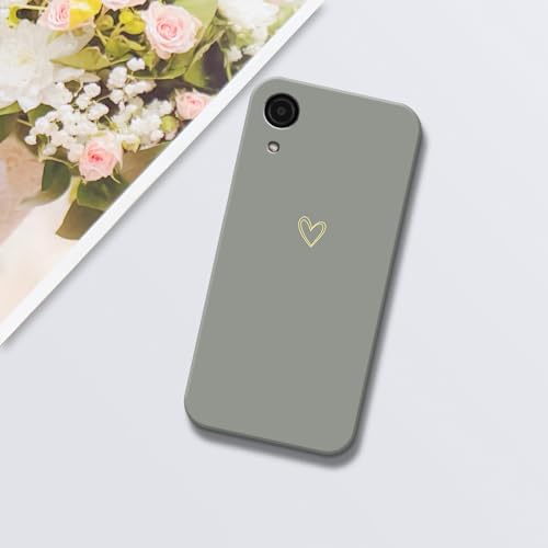 Image of COLORflow Back Cover Compatible with Samsung Galaxy A03 Core | Heart Notes Color Customized Back Cover Compatible with Samsung Galaxy A03 Core