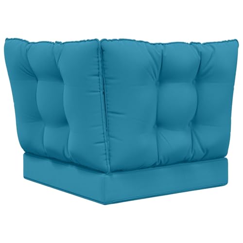 Coussin de canapé d'extérieur en polyester bleu roi pour mobilier de terrasse