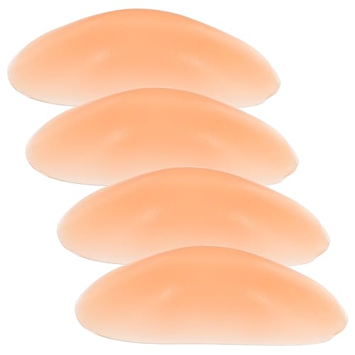 FRCOLOR 2 Pairs Self-stick Women's Shoulder Pads Non-slip Shoulder Enhancer for Elastic Washable