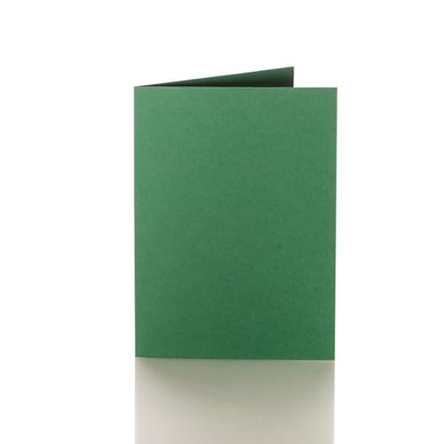 Cartes pliées vert foncé de qualité supérieure en 240g pour un projet créatif unique