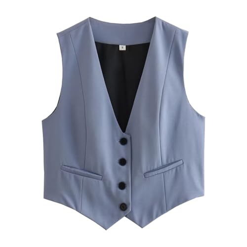 Gilet de costume court femme pour structurer la taille avec élégance