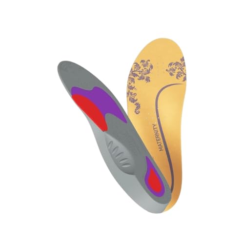 FootWave Maternity Shoe Insoles for Women - Orthotics with Enhanced Arch Support for Comfort During Pregnancy - Shoe Inserts with Extra Cushioning Foot Pain Relief XS: 3.5-6 (M) / 4.5-7 (W)