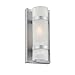 Acclaim 4700BS Apollo Collection 1-Light Wall Mount Outdoor Light Fixture, Brushed Silver