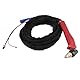 Plasmaschneider Schneidbrenner, 4 Meter 13 Fuß Kabel 80A P80 Plasmaschneiderbrenner für Luftgekühlte Plasmaschneidmaschine