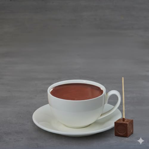 Image of SMOOR Stir-it-Up Milk Hot Chocolate Cubes | DIY dissolvable hot chocolate on a stick | 1 Cube makes 1 Cup Hot Chocolate |Snacking,Birthday,Anniversary, Gifting | 30g