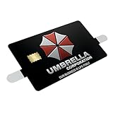 KCD Umbrella Corp Credit Card Skin β 3 Pack Vinyl Sticker Covers β Horror Game Inspired Card Wrap β Waterproof, Durable, Fits Most Debit & Credit Cards β CCS035