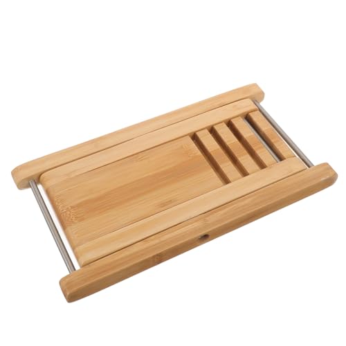 FAVOMOTO Solid Wood Guitar Foot Stool for Acoustic Guitar Players Height Adjustable Footrest Classic Design