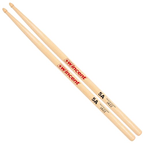 Wincent Drum Sticks 5A W-5A Hickory Drumsticks (Pair)