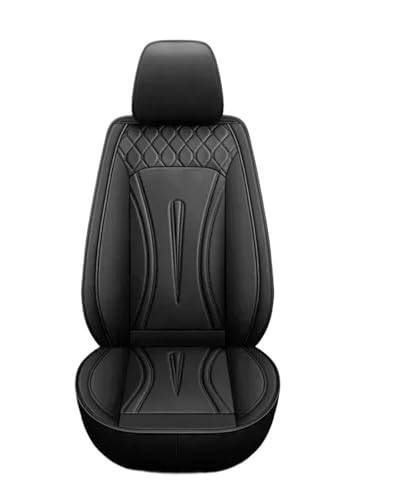 Housses de siège auto 5D Mitsubishi Pajero Sport V93 en cuir noir haut de gamme